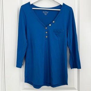 Lilly Pulitzer Palmetto 3/4 Sleeve Top